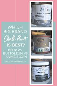 Modern art supplies chalk & wax paint brush furniture at amazon. Best Chalk Paint Annie Sloan Rustoleum Or Behr Three Coats Of Charm