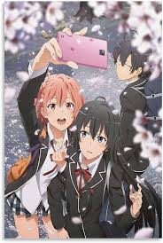 Amazon.com: DCVH Anime Oregairu My Teen Romantic Comedy Snafu Poster  Decorative Painting Canvas Wall Art Living Room Posters Bedroom Painting  12x18inch(30x45cm) : Everything Else