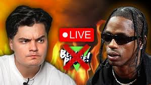 TRAVIS SCOTT Ii INTERZICE Lui SELLY Transmisiunea LIVE (Explicatie Pe Scurt)