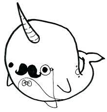 Check spelling or type a new query. Kawaii Cute Narwhal Coloring Page