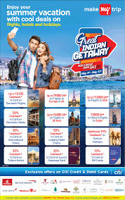 That's because all the amenities you need travel along with you, from your bed to your living room to your bathroom. Make My Trip Great Indian Gateway Indias Biggest Travel Sale Ad Advert Gallery