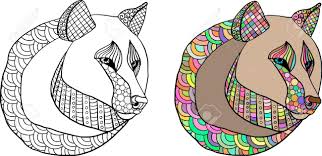 15 894 views 2 383 prints. Coloring Page With Hand Draw Style And Doodles With Wolf Head Anti Stress Coloring For Adults Coloring And Colorful Variant Royalty Free Cliparts Vectors And Stock Illustration Image 137229613