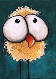 Bad Hair Day Happy Paintings Whimsical Art Whimsical Paintings