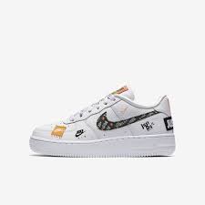 Nike Air Force 1 07 Prm Jdi Just Do It Chaussure Nike Air Force 1 Jdi Premium Pour Enfant Plus Age Chaussure Nike Enfant Chaussure Nike Air Chaussures Nike
