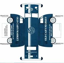 Spiele für kinder zum nulltarif. Bastelbogen Vw Bus T1 Bastelbogen Auto Basteln Papierbastelbogen