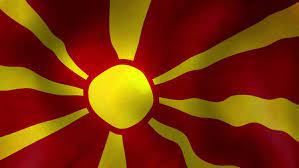 Current flag of north macedonia with a history of the flag and information about north macedonia country. Macedonian Flag Looping Waving Stock Footage Video 100 Royalty Free 3968035 Shutterstock