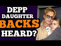 Johnny depp & amber heard's marriage was quickly over when heard filed for divorce in 2016. Depp In Tears His Own Daughter Sides With Amber Heard Wait What Youtube