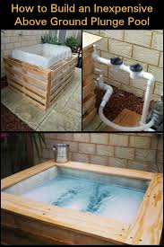 Cool Down With This Inexpensive Diy Plunge Pool Diy Swimming Pool Diy Pool Diy Hot Tub