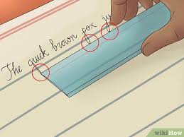 Simply launch the app and go to the templates tab to download the template and print it. 3 Ways To Change Your Handwriting Wikihow