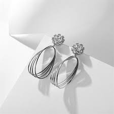 Ring Earrings Earrings Simple Earrings Mens Silver Necklace Nameplate Necklace Silver