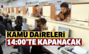 Vergi dairesinin sabah açılış saati 08.30 olurken öğle tatili 12.30 ila 13.30 arasında ve akşamları 17.30 da kapanır. Kamuda Yaz Mesaisi Pazartesi Basliyor