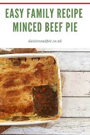 Minced Beef Pie Recipe Mince Beef Recipes Mince Recipes