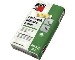 Kroker carsten innen, außenputze, edelputze. Baumit Mineralischer Edelputz Edelweiss Structo 1 Mm Mit Echtem Marmorkorn Fur Innen Und Aussen 25 Kg Bei Hornbach Kaufen