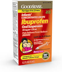 These medicines may also interact with certain foods or diseases. Buy Goodsense Infants Ibuprofen Oral Suspension 50 Mg Per 1 25 Ml Berry Pain Reliever And Fever Reducer Temporarily Reduces Fever And Temporarily Relieves Minor Aches And Pains Due To Common Cold Online