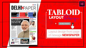Create free newspaper template flyers, posters, social media graphics and videos in minutes. How To Design A Tabloid Newspaper Layout In Indesign Youtube