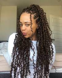 Passion Twist Hair Natural Black Water Wave Bohemian Braids Twist Braid Hairstyles Girls Hairstyles Braids Braided Hairstyles