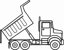 Dinosaurs, diggers, and dump trucks coloring book: Dump Trucks Coloring Pages Coloring Home