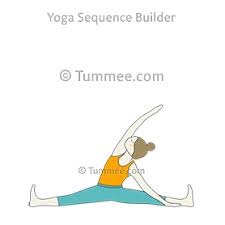Seated Side Straddle Pose Yoga Parsva Upavistha Konasana Variation Yoga Sequences Benefits Variations And Sanskrit Pronunciation Tummee Com Sitting Yoga Poses Easy Yoga Workouts Poses
