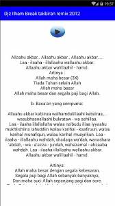 Takbiran Remix 2018 For Android Apk Download