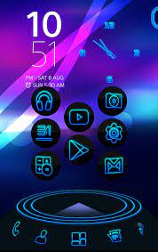 Obtén gratis club next launcher 3d theme en archivo.apk para samsung galaxy, htc, . Next Launcher Theme Neon Blue For Android Apk Download