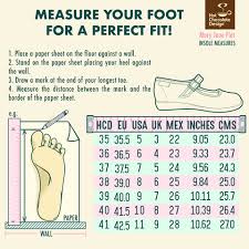 know your shoe size before you buy high heels size chart