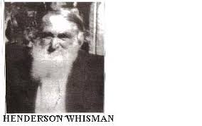 Pvt Henderson Whisman (1844-1936)