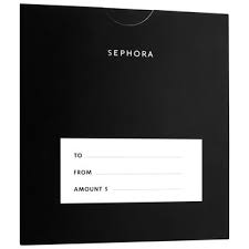 Included in the gift card purchase price is a $1.99 secure shipping fee. Birthday Gift Card Sephora