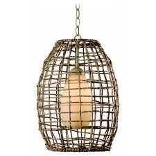 360 lighting coastal table lamp woven seagrass burlap drum shade for living room family bedroom bedside nightstand office. Kenroy Home Lighting Seagrass Tan Rope Pendant Light With Oblong Shade 93316tn Destination Lighting