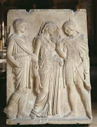 Relief Farewell Orpheus To Eurydice Hermes Is Preparing To Return To The Underworld Images Of Art Art Grecque Antique Art Grec Sculpture Ancienne