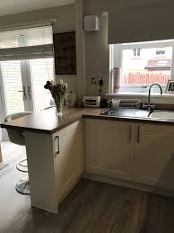 Breakfast Bar In My New Kitchen Open Plan Kitchen Dining Living Kitchen Remodel Small Kitchen Design Small