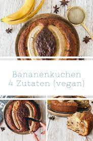 Rezept für bananen dinkel porridge. Bananenkuchen Mit 4 Zutaten Vegan Bananen Kuchen Bananenkuchen Lebensmittel Essen