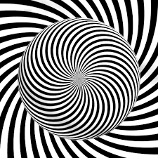 By observing the smaller animated #gif on your right, you may fall under the impression that all of the dots rotate together, simultaneously forming a…. Optical Illusions Gif Icegif