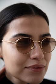 Eva Masaki | BabyT Sunglasses in Golda - Product from Rennes.us