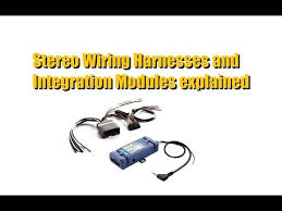 Each wiring harness we sell serves a purpose such as installing an aftermarket car stereo, integrating an aftermarket amplifier with your factory car stereo, connecting bluetooth to your factory car stereo, and more. Wiring Harness Module What Do You Need For Your Car Stereo Install Anthonyj350 Youtube