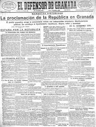 (agrupación al servicio de la república) p. El Defensor De La Republica El Independiente De Granada