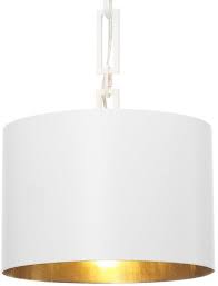 Crystorama 8683 Mt Ga Alston Matte White Antique Gold Drum Pendant Lighting Fixture Cry 8683 Mt Ga