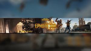 To get the best quality with picfont editor we choose the minimum dimension (2048 x 1152 px) to get a png result. Create A Youtube Banner Game Of Pubg Cool