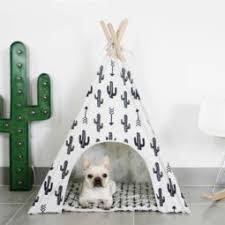 Designed by belgian interior and product designer gerd for the dog who covets his privacy is the huts and bay pet teepee. 20 Seriously Stylish Dog Beds For The Discerning Pet