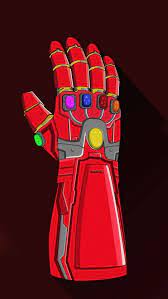 Iron Man Nano Infinity Gauntlet Iphone Wallpaper Free Getintopik Iron Man Iphone Wallpaper Wallpaper