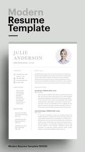 Modern Resume Template 120520 Color Green Resumeway In 2020 Modern Resume Template Resume Template Modern Resume