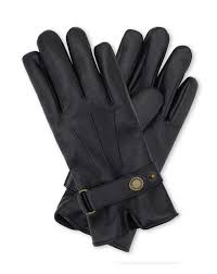 Stetson gants en cuir gants hirsch nappa 9497903 noir. Gants En Cuir Noir Avec Pression Chevignon