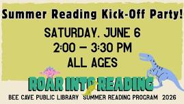 Summer Reading Kick-Off Party at BCPL