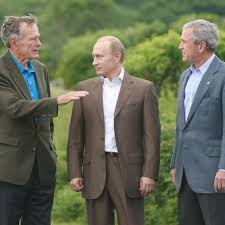Bush, Putin hoping to ease tension ...