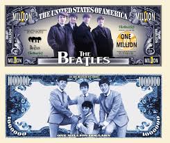 The Beatles Million Dollar Us Ticket! John Lennon Paul Mccartney Collector  60 Uk | eBay
