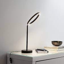 Avoid the hassle of reaching out for light switches or push buttons as you can conveniently switch your lights on with a simple touch of the base or stem of the lamp. Goodhome Taphao Matt Black Led Table Light Diy At B Q