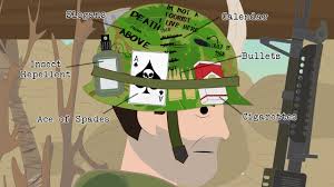 Summary of the vietnam war: Helmet Graffiti In The Vietnam War Youtube
