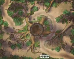 Great Tree 20 16 Battle Map Battlemaps In 2021 Fantasy Map Dungeon Maps Dnd World Map