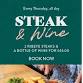 RIBEYE STEAKS AND A BOTTLE OF WINE event image
