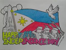 Independence drawing resources are for free download on yawd. Happy 119th Independence Day By Joshuanunez28 On Deviantart