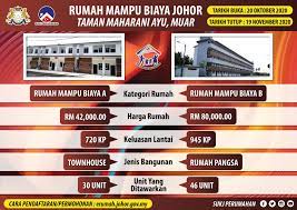 Berapa biaya yang dibutuhkan untuk membangun sebuah rumah? Rumah Mampu Biaya Johor Taman Majlis Belia Daerah Muar Facebook